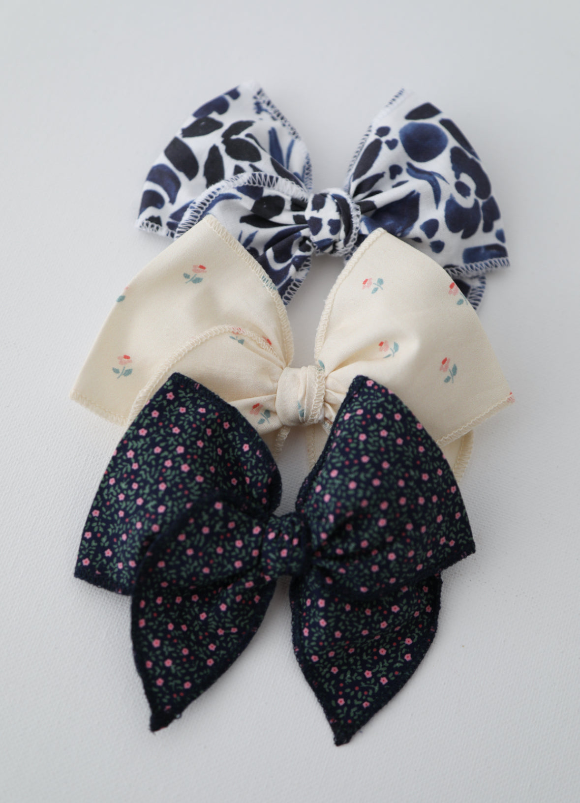 Petite Floral-Navy