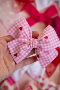 Gingham Hearts