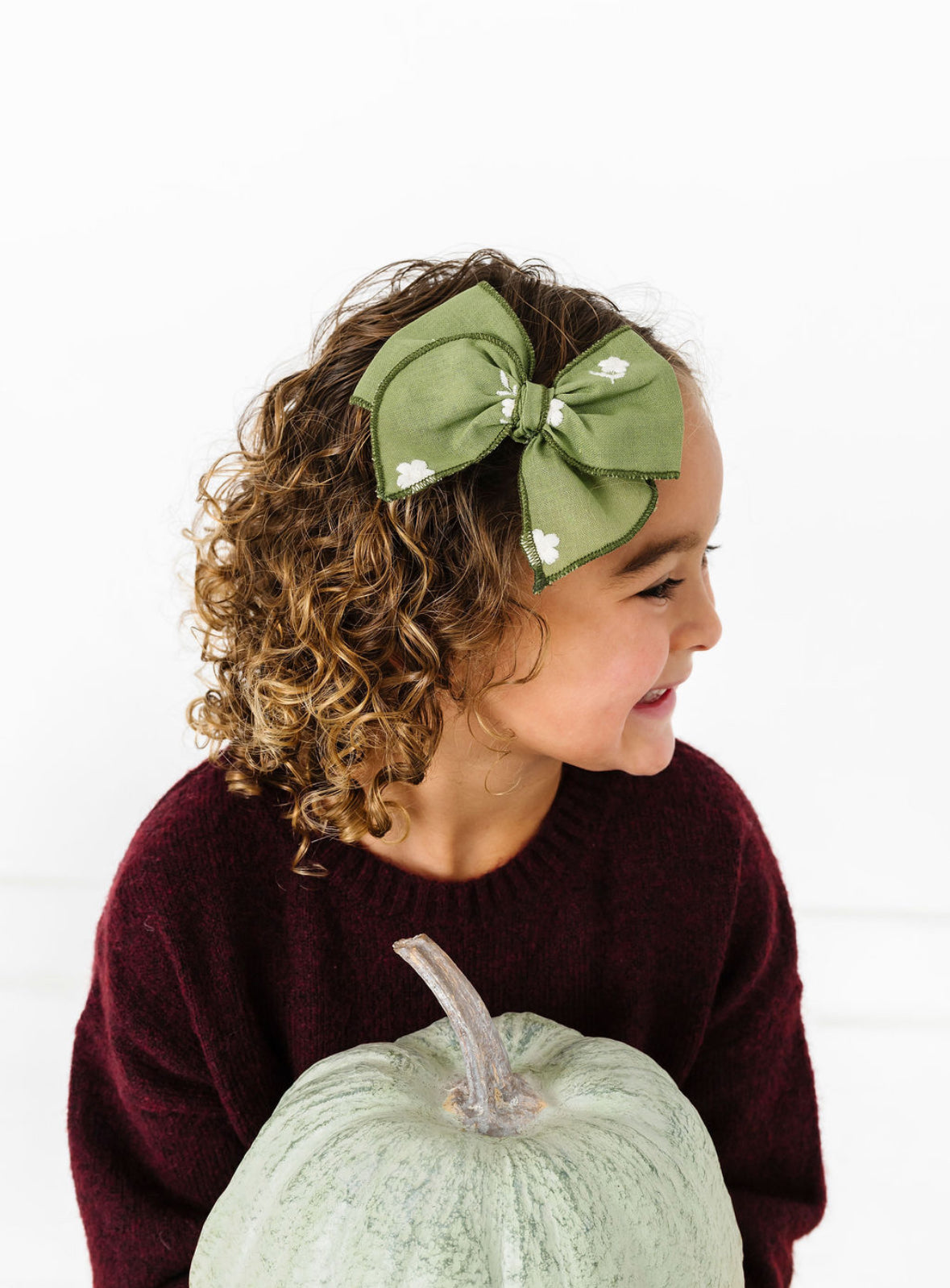 Embroidered Olive