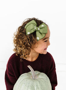 Embroidered Olive