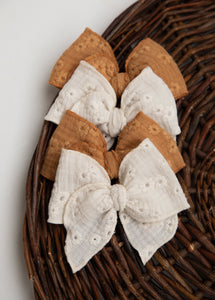 Embroidered Floral-Ivory