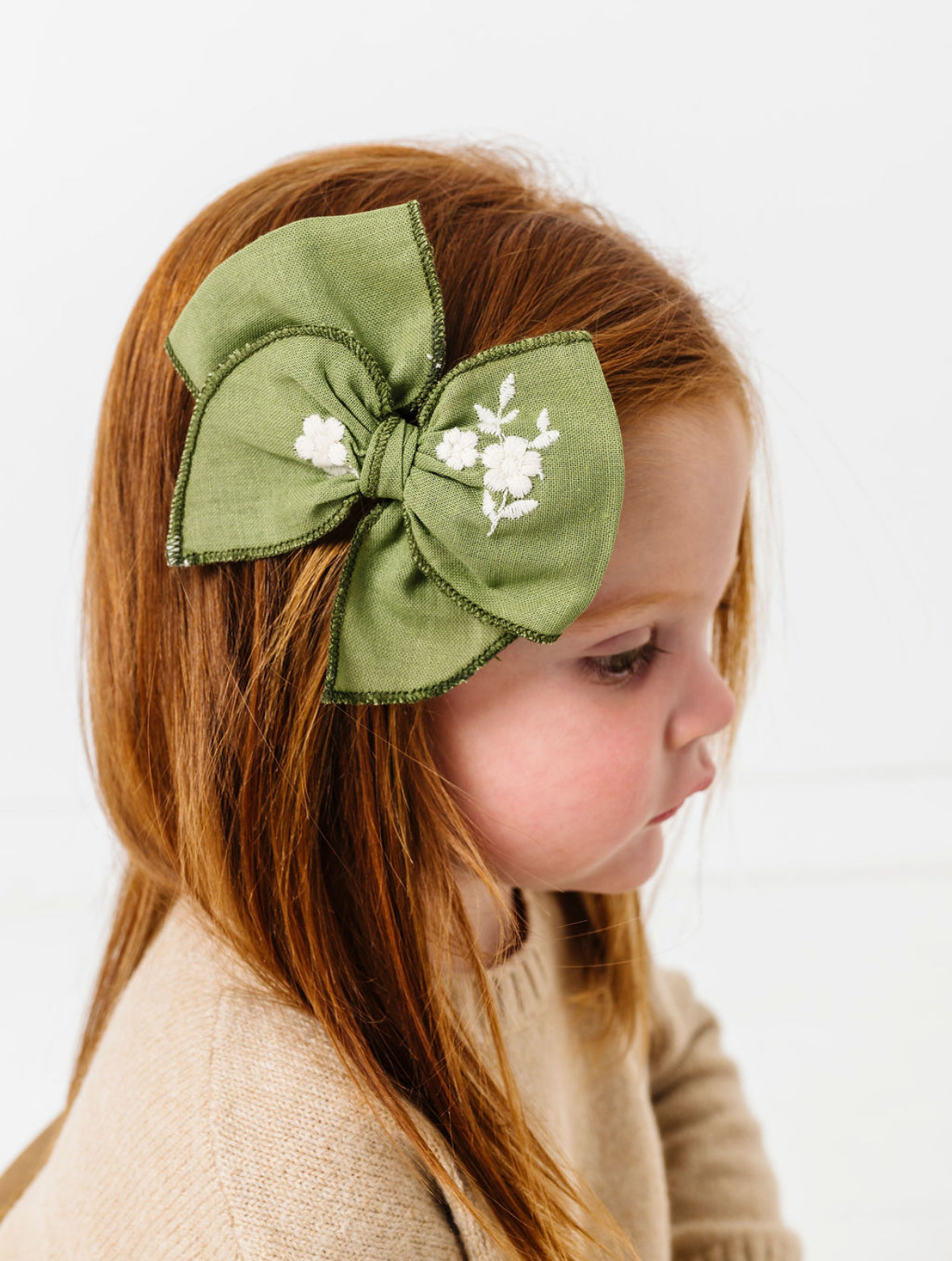 Embroidered Olive