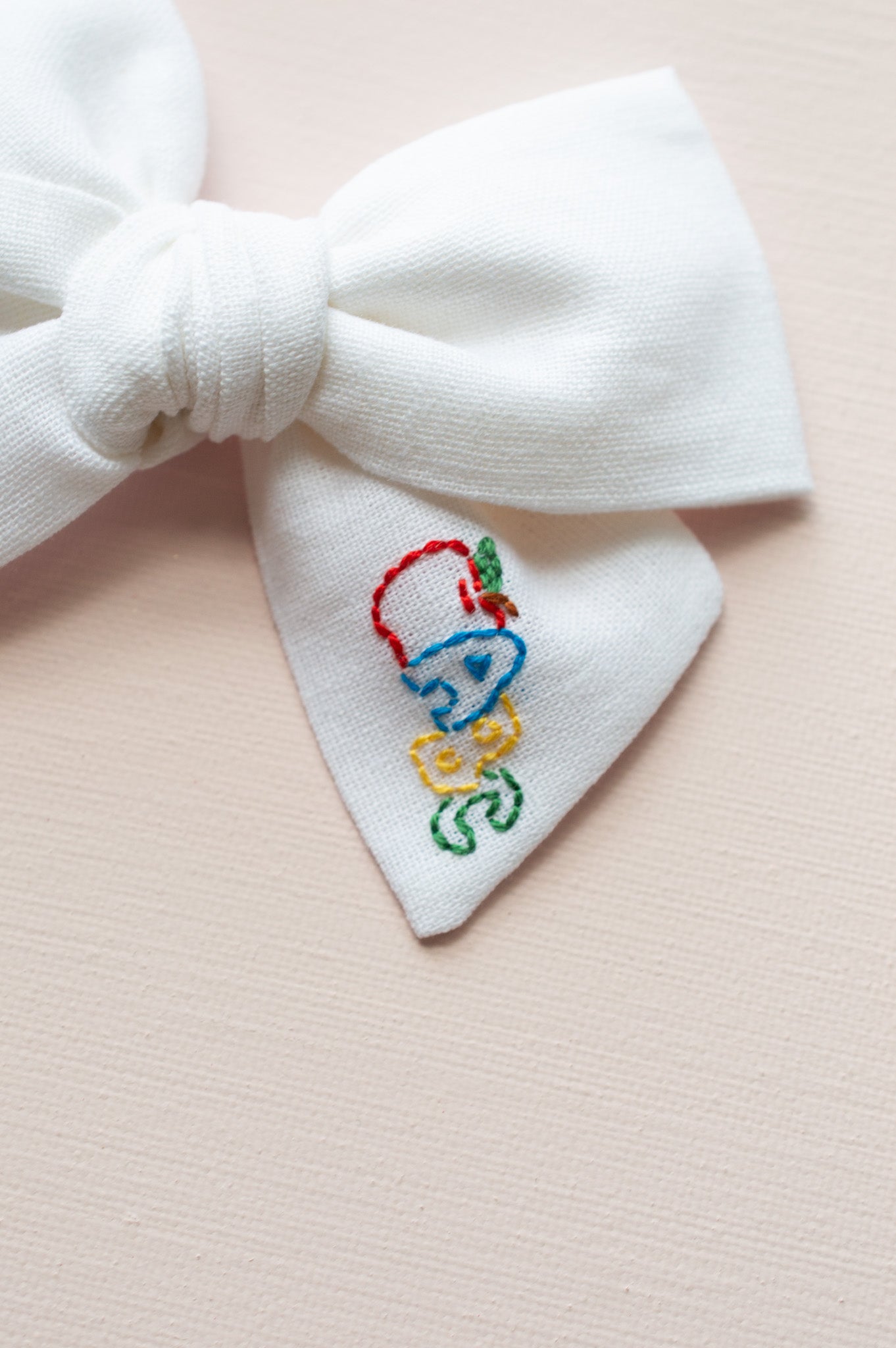 Hand Embroidered ABC